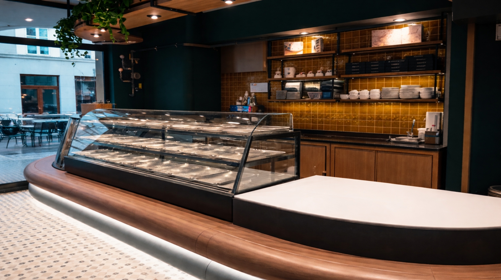 Modern commercial kitchen design for high-performance spaces