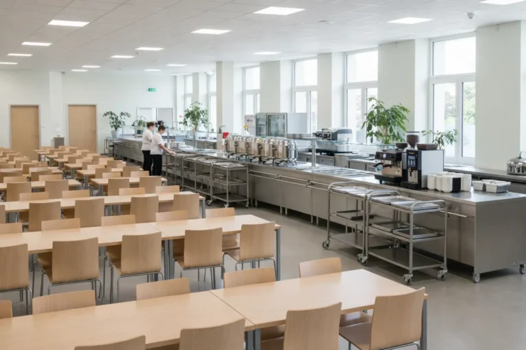 Education and institutional catering project for large-scale service