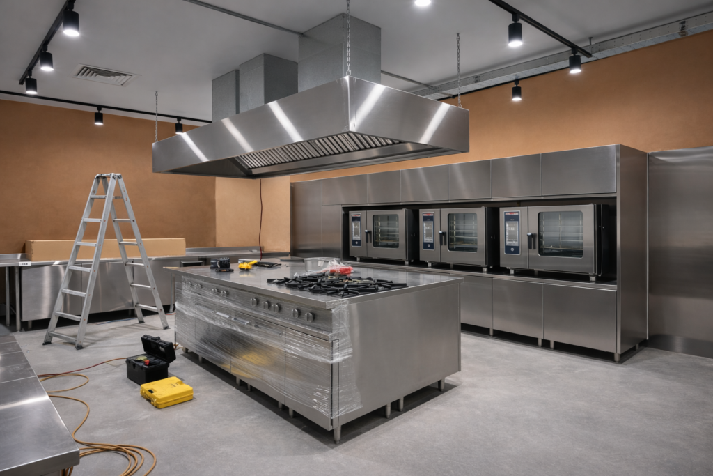 Commercial kitchen fit-out and installation solutions