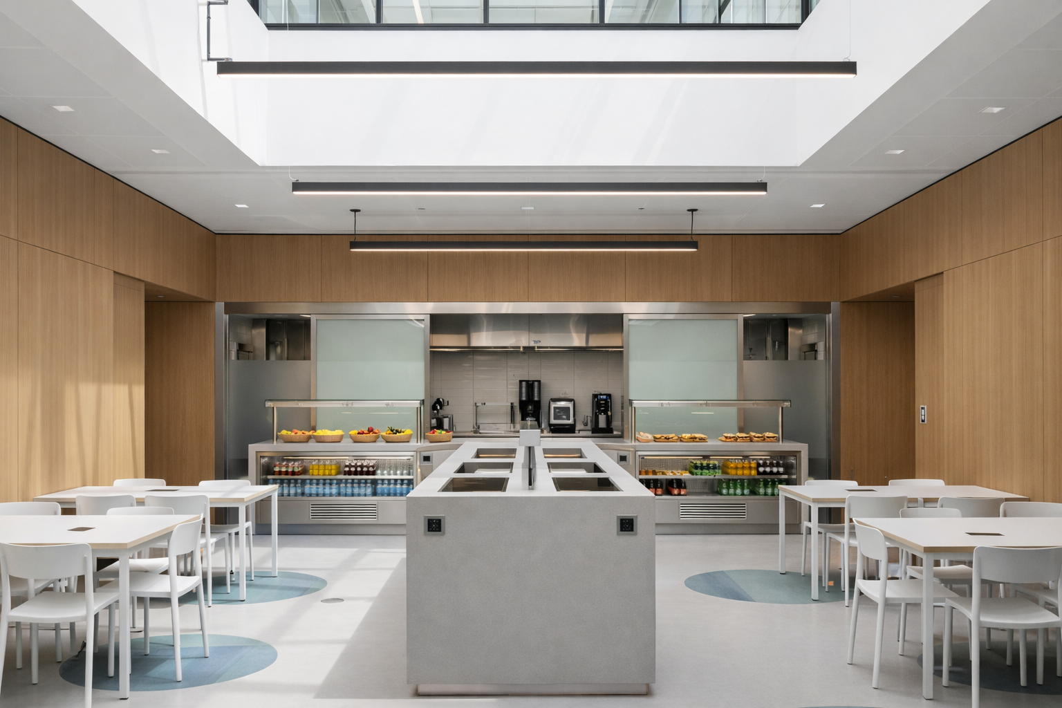 Completed workplace catering and kitchen solution