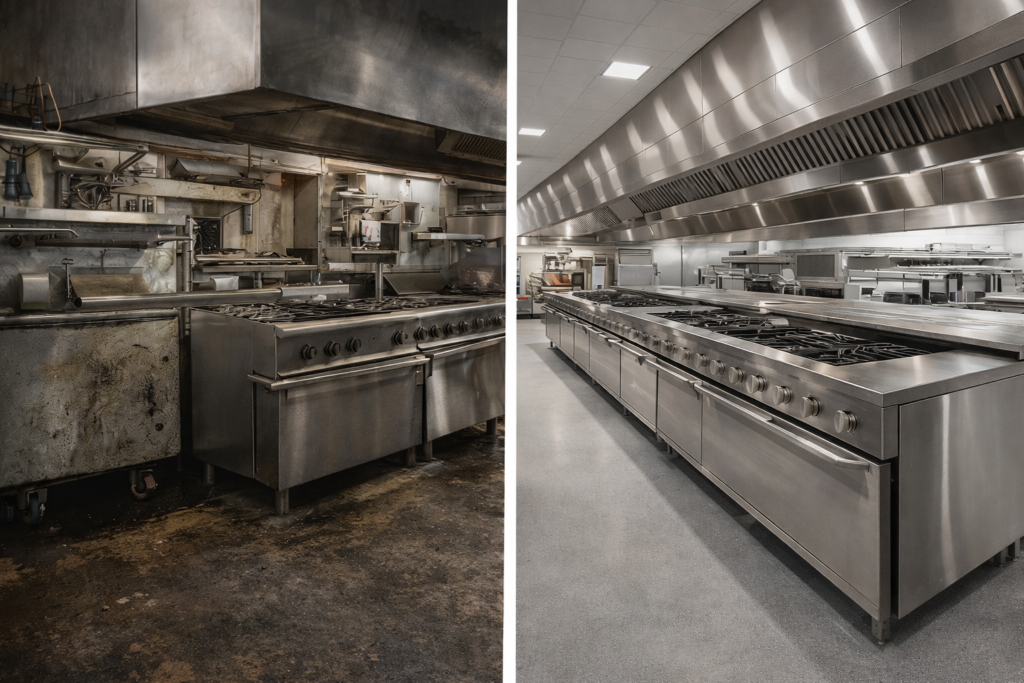 Kitchen refurbishment and equipment upgrade services